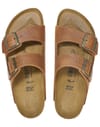 Birkenstock + Arizona Oiled Leather Narrow Cognac - 3