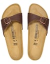 Birkenstock + Madrid Birko-Flor Narrow Dark Brown - 3