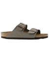 Birkenstock + Arizona Birkibuc Narrow Stone - 4