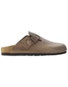 Boston Oiled Leather Narrow Tobacco Brown + Birkenstock