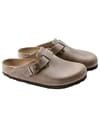 Birkenstock + Boston Oiled Leather Narrow Tobacco Brown