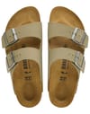 Birkenstock + Arizona BF Narrow Faded Khaki/Dark Brown OS - 3