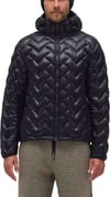 M Plumis Micro Down Jkt Black + Blackcrows