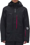 M Crista 3L Jacket Black + Blackcrows