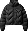 W Plumis Big Down Jacket Black + Blackcrows