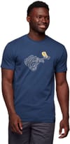 Black Diamond + M BD Cam SS Tee Ink Blue