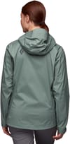 Black Diamond + W Stormline Stretch Rain Shell Laurel Green - 3