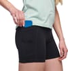 Black Diamond + W Sessions Shorts 5 In Black - 5
