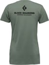 Black Diamond + W Equipment For Alpinists SS Tee Laurel Green - 3