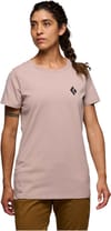 Black Diamond + W Equipment For Alpinists SS Tee Pale Mauve - 4