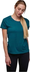 Black Diamond + W Lightwire SS Tech Tee Dark Caribbean