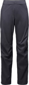 W Fineline Stretch Full Zip Pants Black + Black Diamond