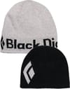 Bd Reversible Beanie Pewter Black + Black Diamond
