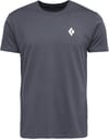 Black Diamond + M Bd Backcountry Stamp SS Tee Carbon
