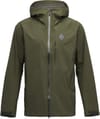 M Highline Stretch Shell Dark Moss + Black Diamond