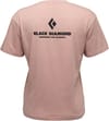 Black Diamond + W Equipment For Alpnst SS Tee Pale Mauve - 3