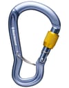Gridlock Screwgate Carabiner Gray + Black Diamond