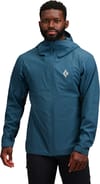 Black Diamond + M Strataline Stretch Shell Midnight Blue