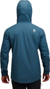 Black Diamond + M Strataline Stretch Shell Midnight Blue - 4