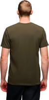 Black Diamond + M Brain On Camalot SS Tee Dark Moss - 3