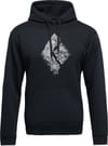 M Engineered Diamond Po Hoody Black + Black Diamond