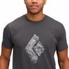 Black Diamond + M Engineered Diamond SS Tee Anthracite - 5