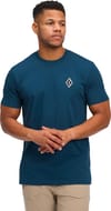 Black Diamond + M Heritage Alpinist SS Tee Indigo - 4