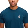 Black Diamond + M Heritage Alpinist SS Tee Indigo - 7