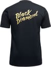 Black Diamond + M Shredded SS Tee Black - 3