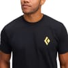 Black Diamond + M Shredded SS Tee Black - 7