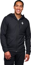 Black Diamond + M First Light 1.0 Stretch Hoody Black