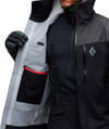 Black Diamond + M Mission Alpine Shell Black - 9