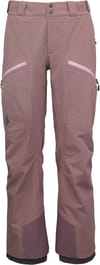 W Recon Insulated Pants Dark Mauve + Black Diamond