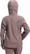 Black Diamond + W Recon LT Stretch Shell Dark Mauve - 3