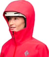 Black Diamond + W Recon Stretch Shell Coral Red/Mineral Red - 3