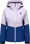 Black Diamond + W Recon Stretch Shell Soft Lilac/Twilight Blue