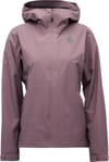 W Strataline Stretch Shell Dark Mauve + Black Diamond