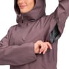 Black Diamond + W Strataline Stretch Shell Dark Mauve - 6