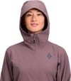 Black Diamond + W Strataline Stretch Shell Dark Mauve - 10