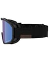 Bliz + Rave Matt Black W White Logo - Violet/Blue