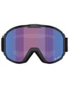 Bliz + Rave Matt Black W White Logo - Violet/Blue - 5