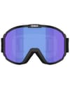Bliz + Rave Matt Black W White Logo - Light Orange/Blue - 5