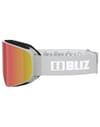 Bliz + Flow Matt Light Grey - Brown & Red