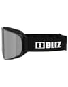 Bliz + Flow Matte Black - Smoked mirror silver