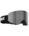Bliz + Flow Matte Black - Smoked mirror silver - 4