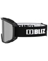 Bliz + Spark Black - Orange/Silver Mirror