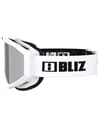 Bliz + Liner White-Black Logo - Pink/Silver Mirror