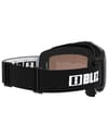 Bliz + Liner Black-White Logo - Orange/Silver Mirror - 3