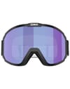 Bliz + Rave Jr Matt Black W White Logo - Light Orange/Blue - 5
