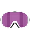 Bliz + Rave Jr Matt White W Black Logo - Brown Pink - 5